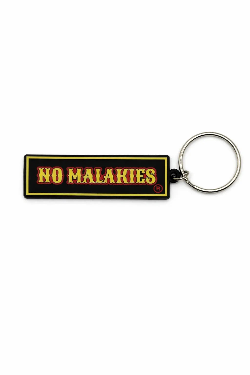 No Malakies
keychain
key ring
branded
accessories