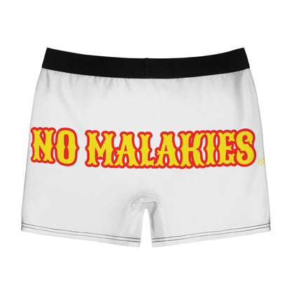 No Malakies Men's Boxer Briefs (AOP)