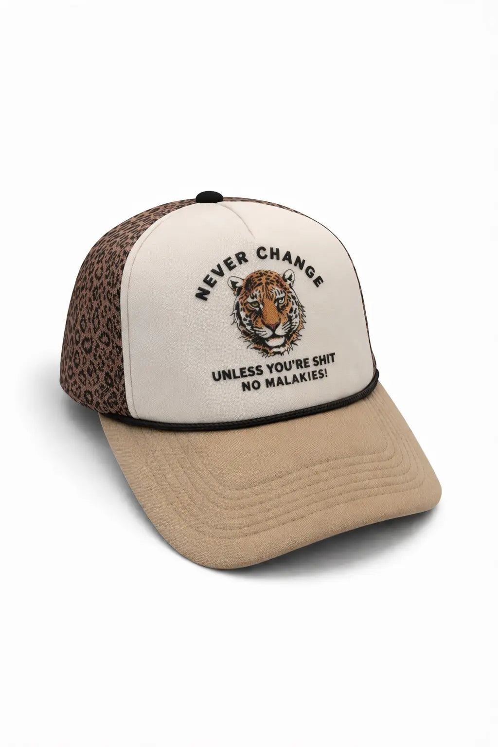 trucker cap
streetwear hat
snapback
cheetah print hat
Australia