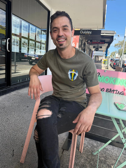 khaki tee
Greek t-shirt
Greek special forces
Greek pride
Australia